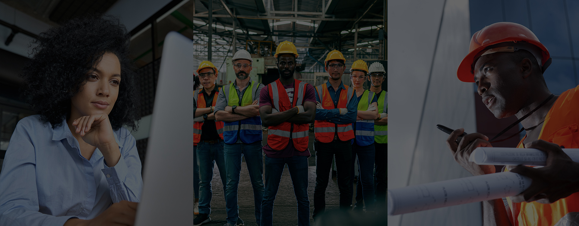 Diverse teams of construction, mining and office professionals placed by Jobs 4 All